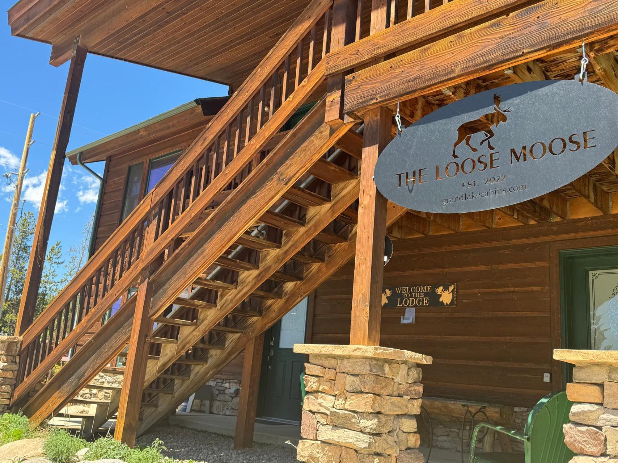 The Loose Moose Cabin #9 At Downtown Grand Lake גרנד לייק מראה חיצוני תמונה